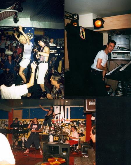FRED AVEC LE GROUPE MADIN  A ST TROPEZ EN FOLIE